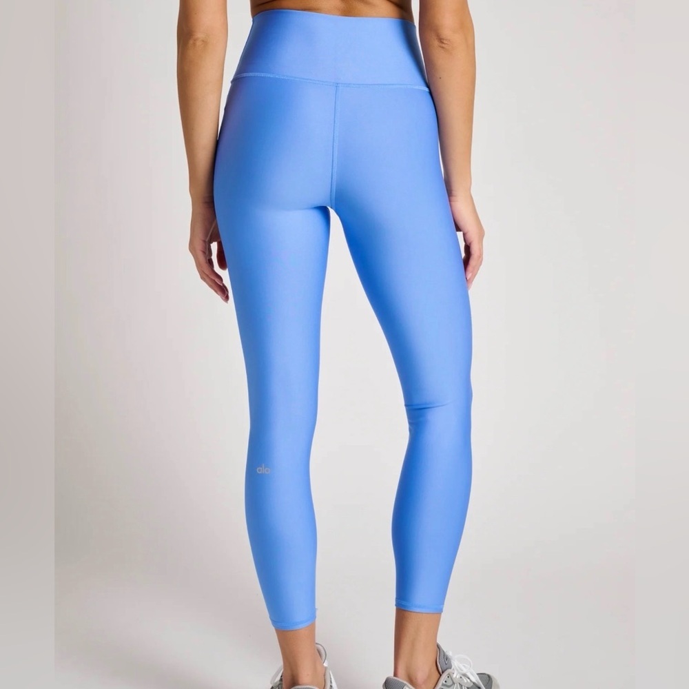 NWT Alo 7/8 Airlift High Waist Legging - Crystal Clear Blue Brand New Yoga Pants